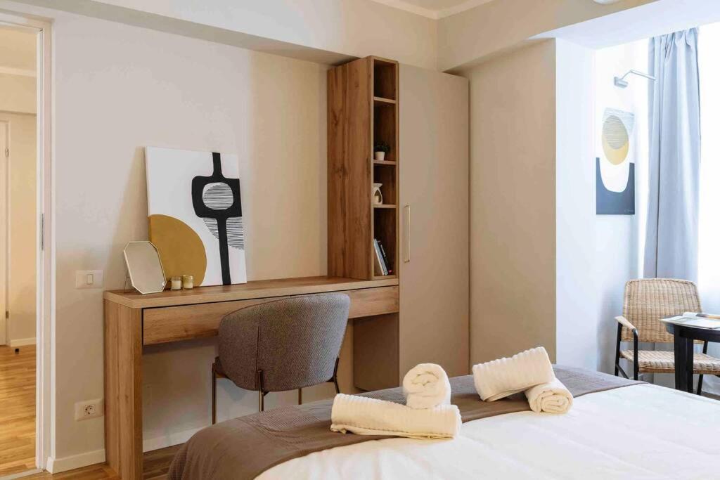 דירות בוקרשט Stunning Views 2Br Intercontinental Flat מראה חיצוני תמונה